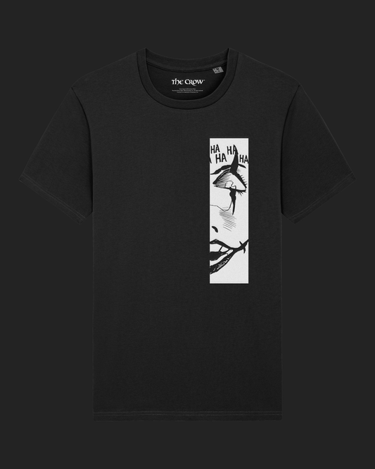 The Crow HA HA HA HA Black Unisex T-Shirt - by James O'Barr