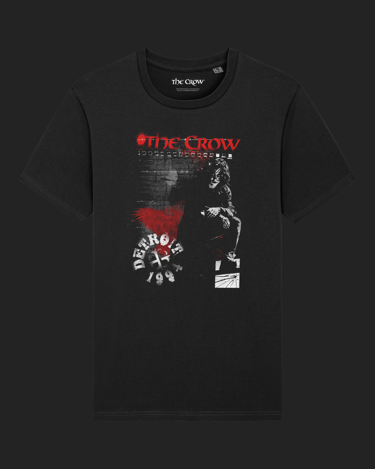 The Crow Detroit 1994 Black Unisex T-Shirt