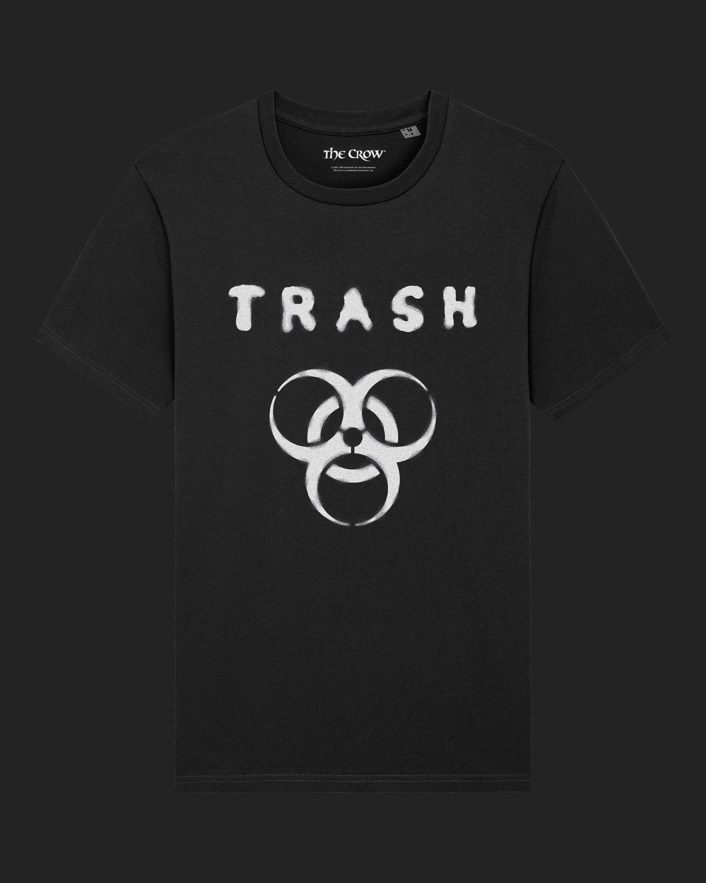 The Crow TRASH Black Unisex T-Shirt