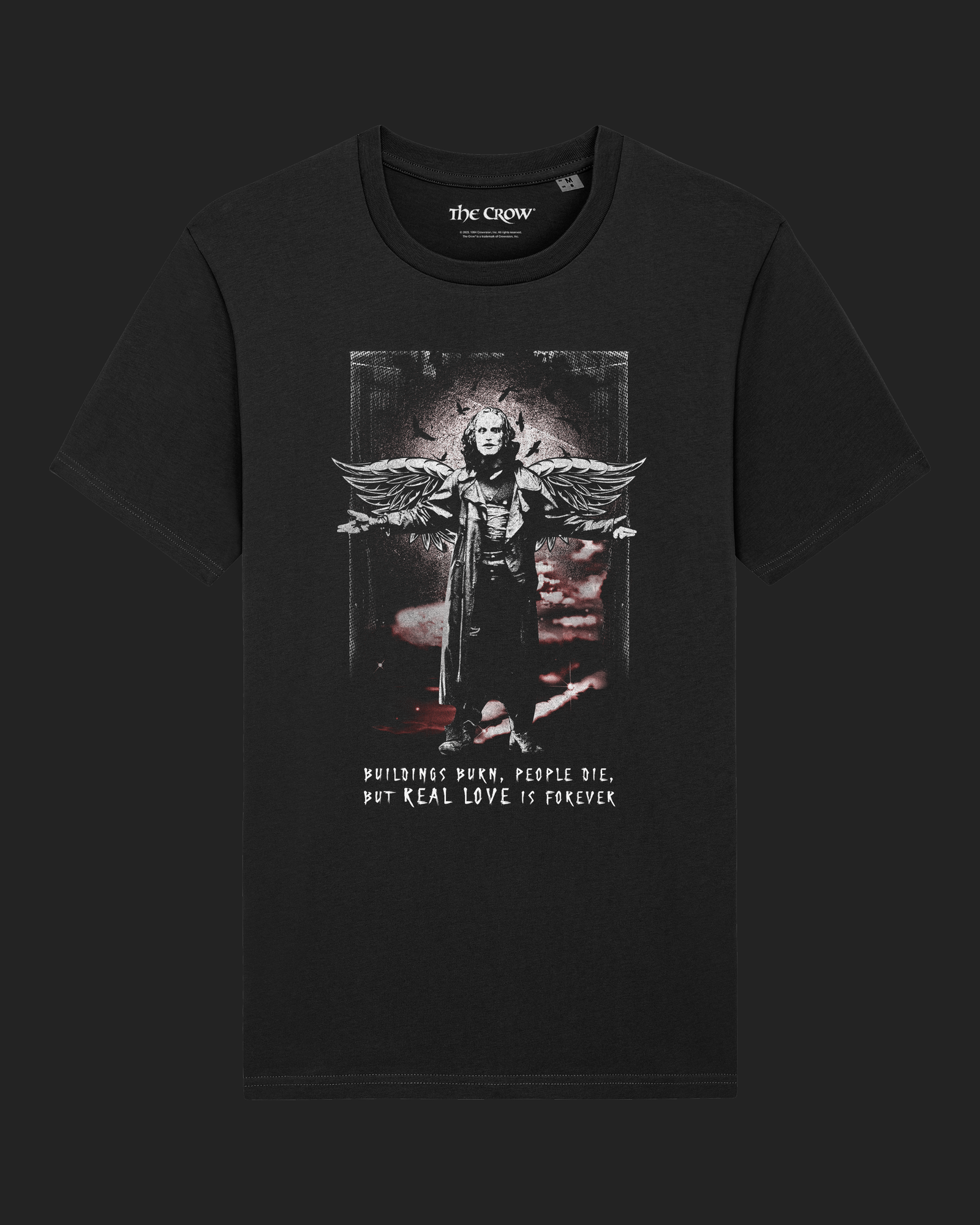 The Crow Calling Fun Boy Black Unisex T-Shirt - by James O'Barr