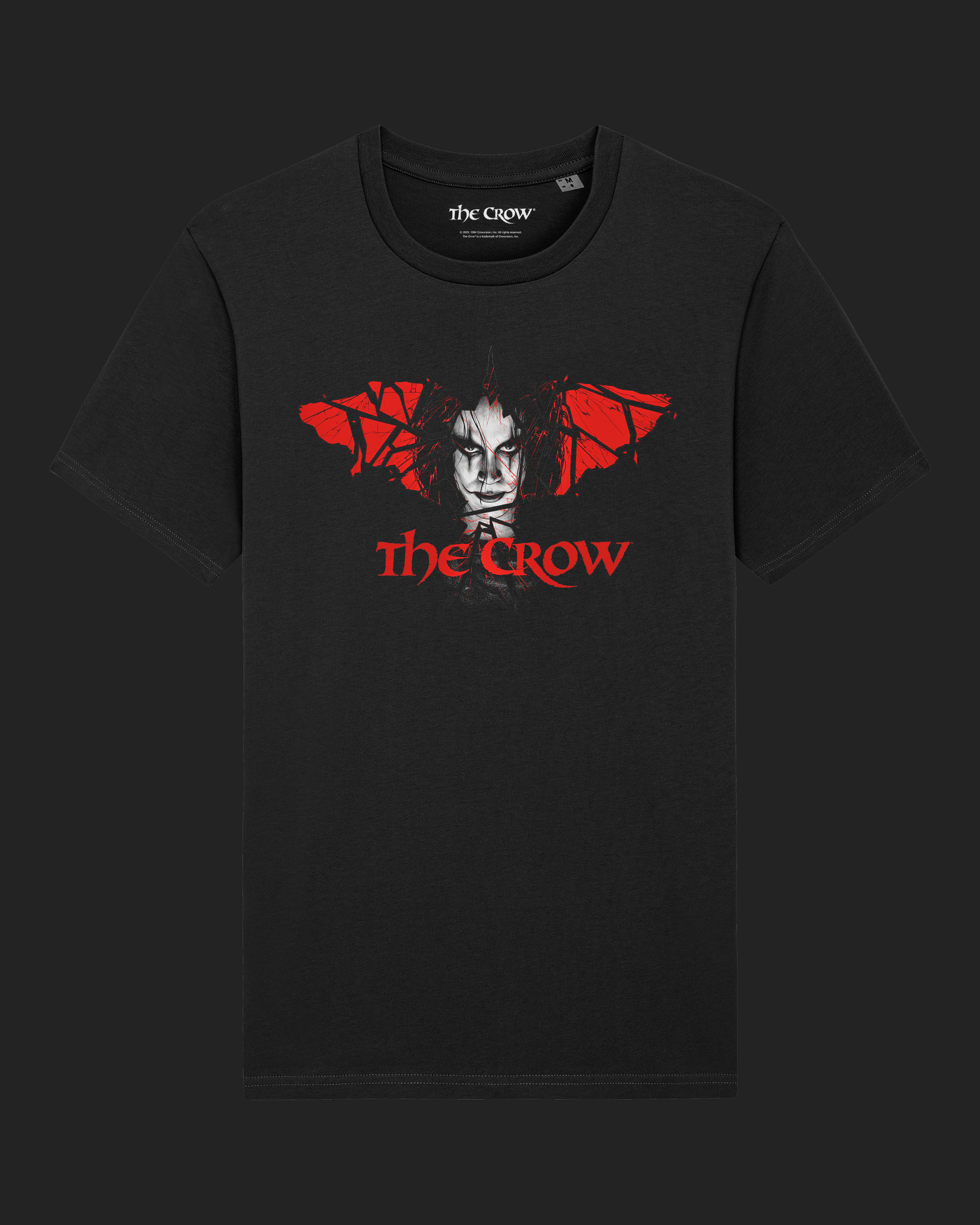 映画 THE CROW ロゴ&フェイス 両面プリント プロモ Tシャツ XL The Crow - Face T-Shirt - Extra Large - Walt's Comic Shop €24.99
